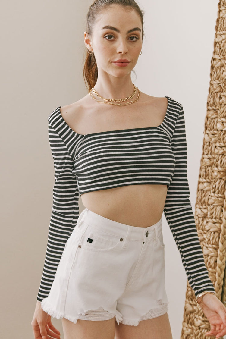 Grace High Rise Mom Shorts White
