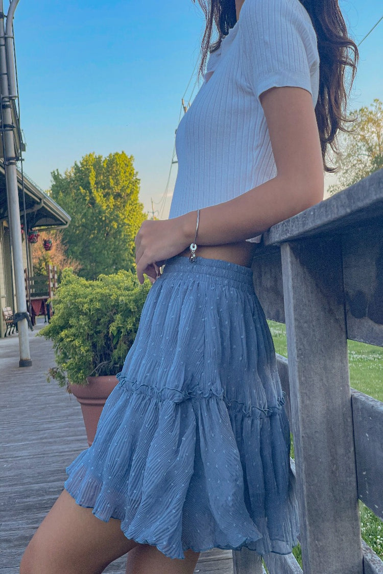 Jasmine Skirt Sky Blue