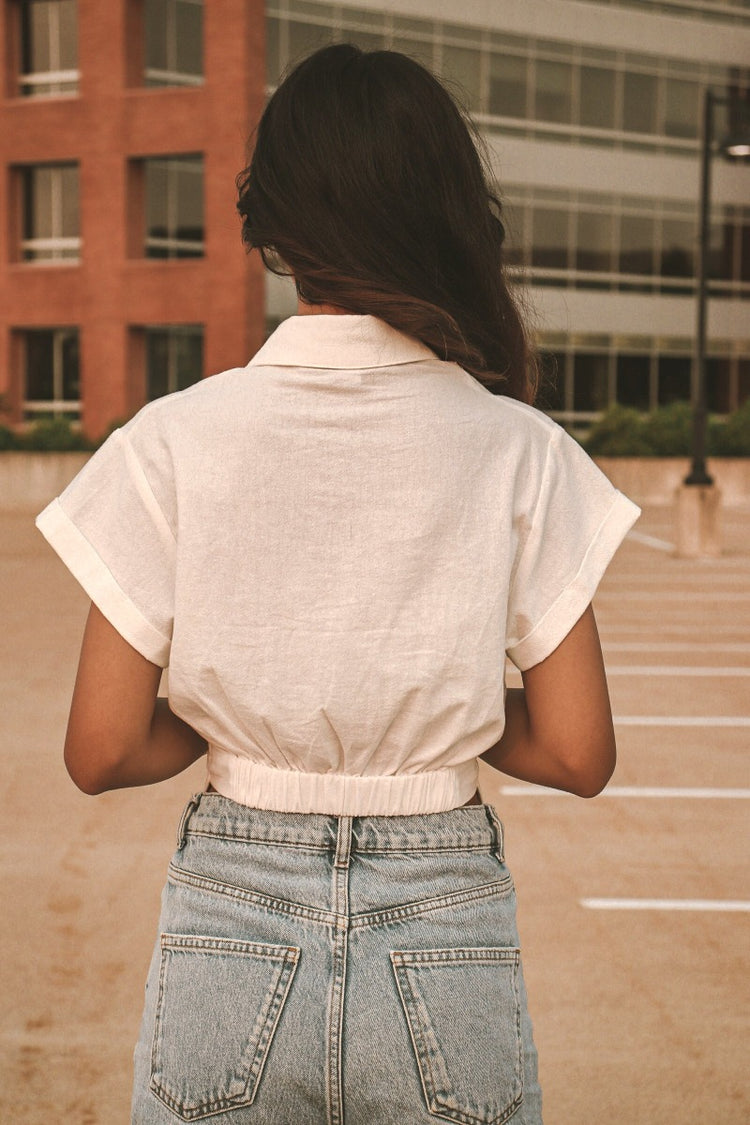Twist Top Off White