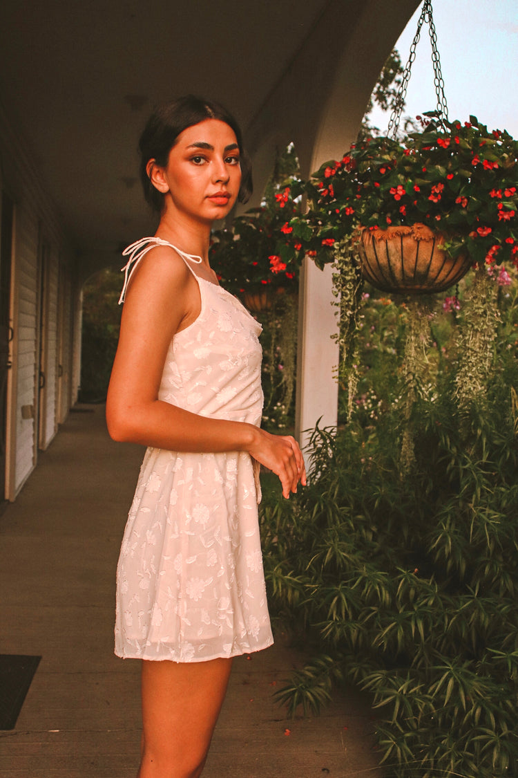 Penelope Mini Dress Cream