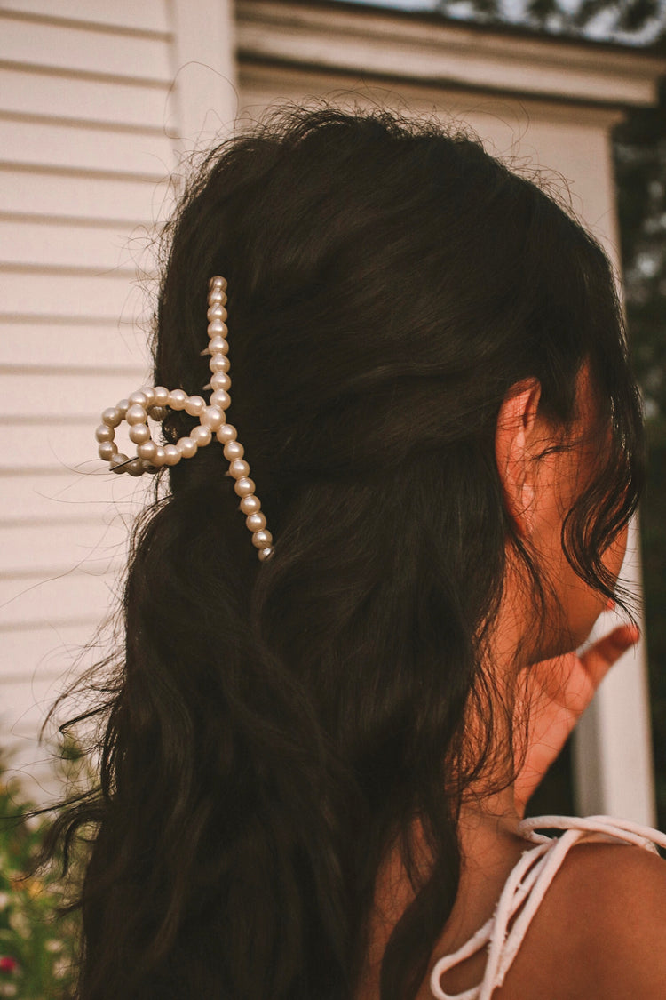 Pearl Single Layer Hair Clip
