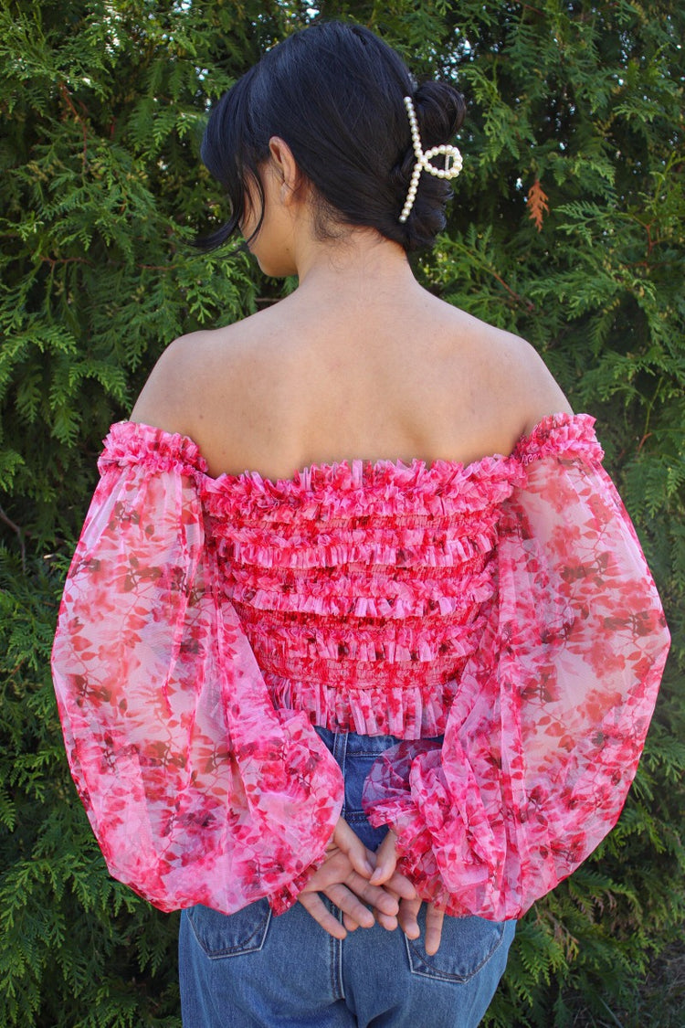 Love Story Top Pink/Red