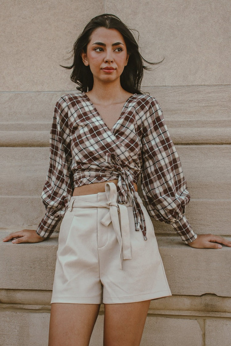 Riley Wrap Top