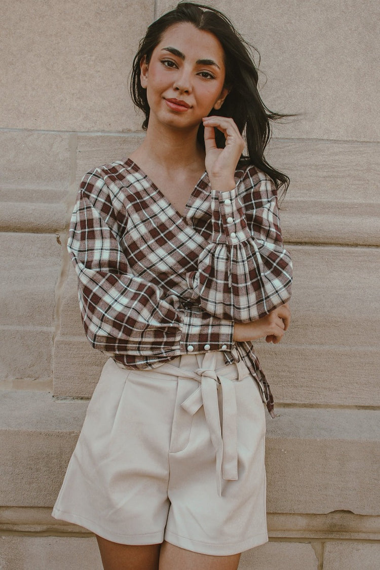 Riley Wrap Top