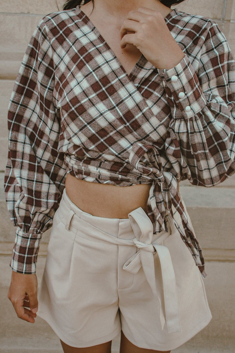 Riley Wrap Top