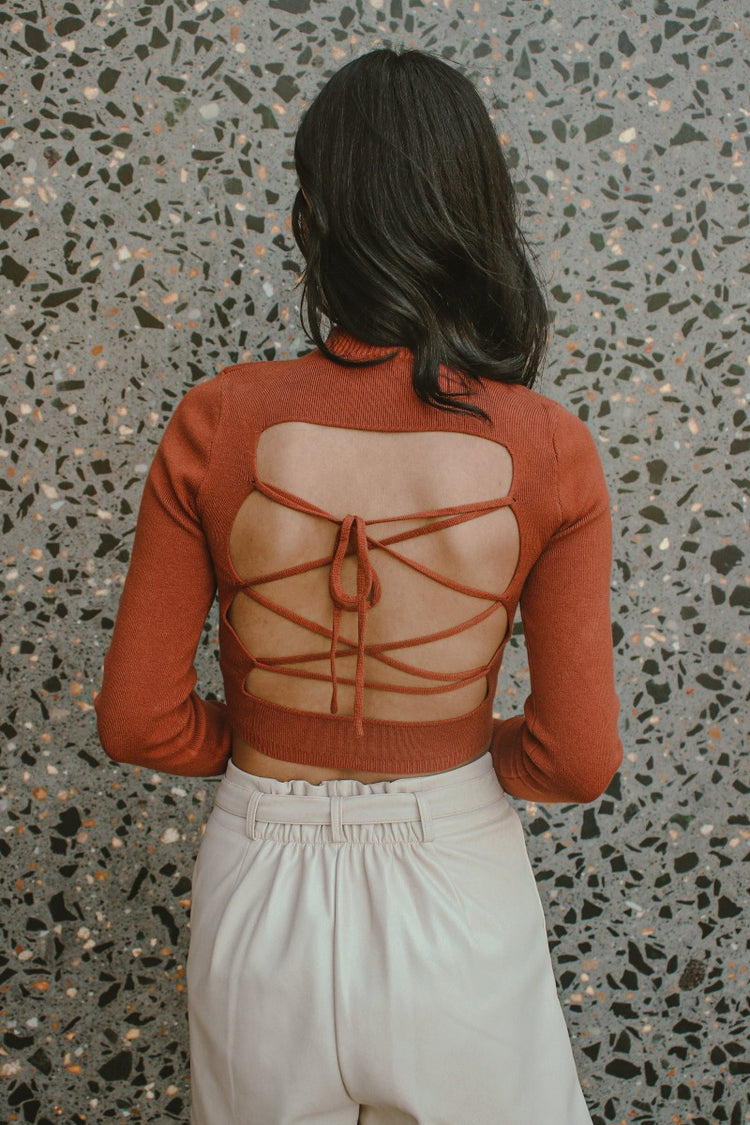 Love Me Top Amber Brown