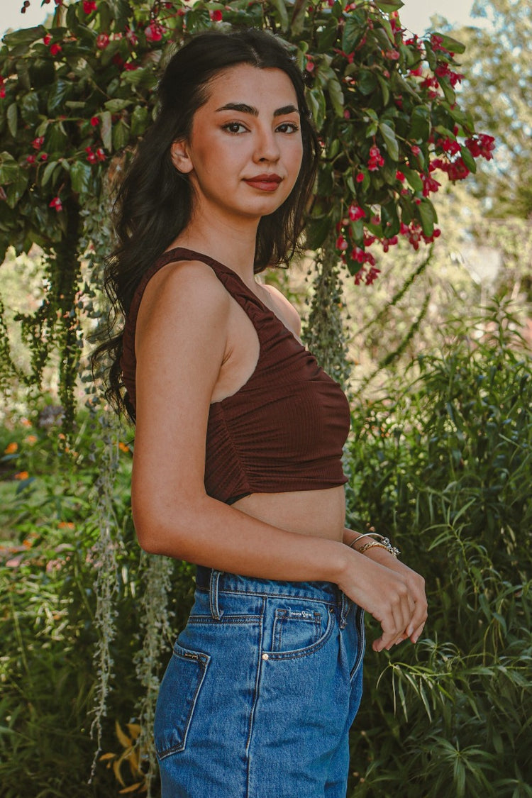 Charlie One Shoulder Crop Top