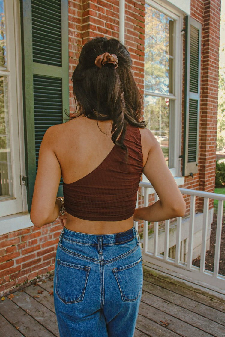 Charlie One Shoulder Crop Top