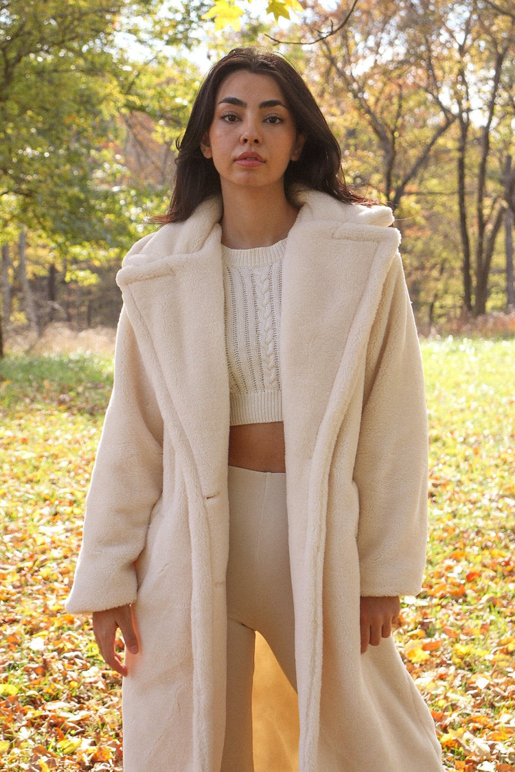 Oakley Fur Jacket Ivory