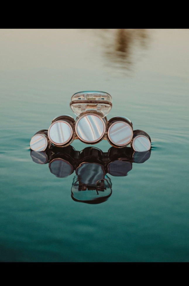 Marble Claw Clip
