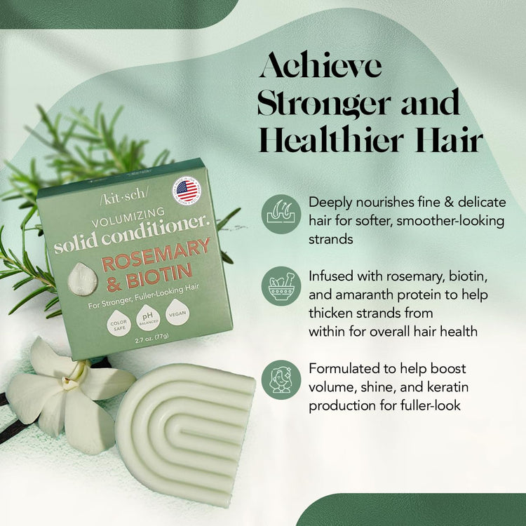 Kitsch Rosemary & Biotin Natural Hair Conditioner Bar