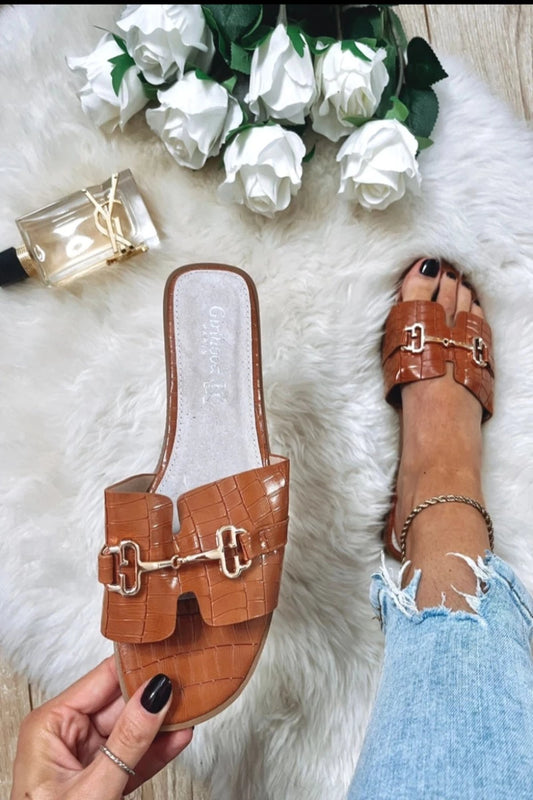 Louise Sandals Camel