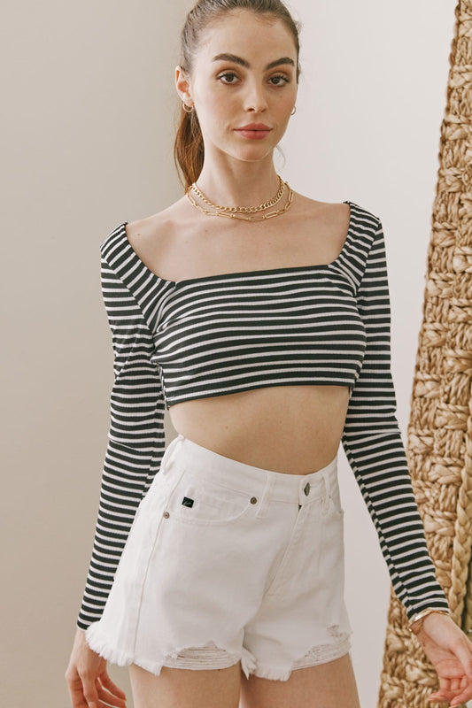 Grace High Rise Mom Shorts White