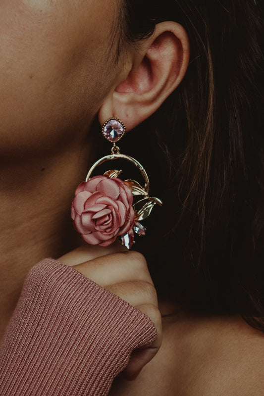Rose Earrings