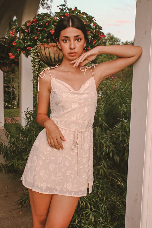 Penelope Mini Dress Cream