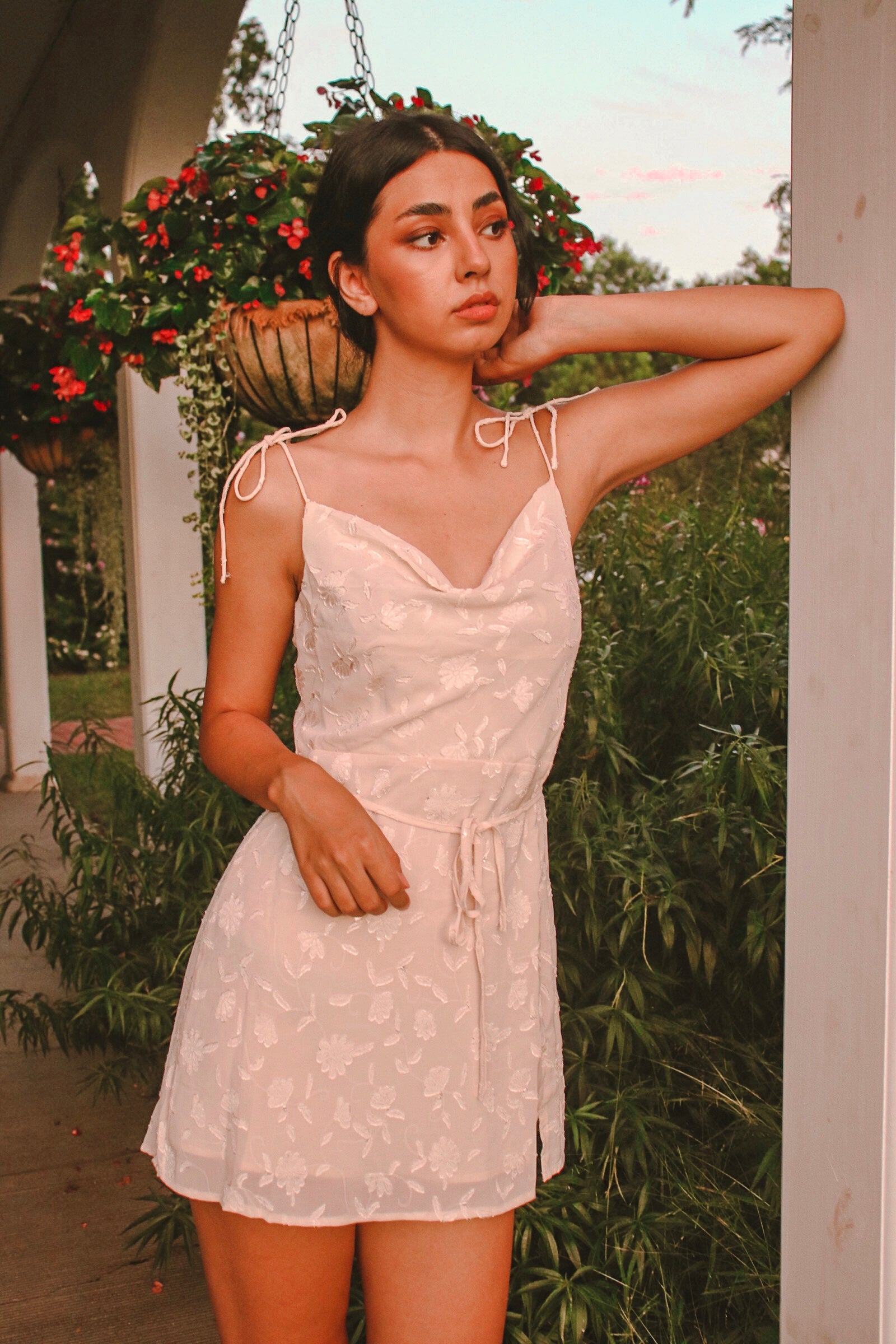 Penelope Mini Dress Cream M
