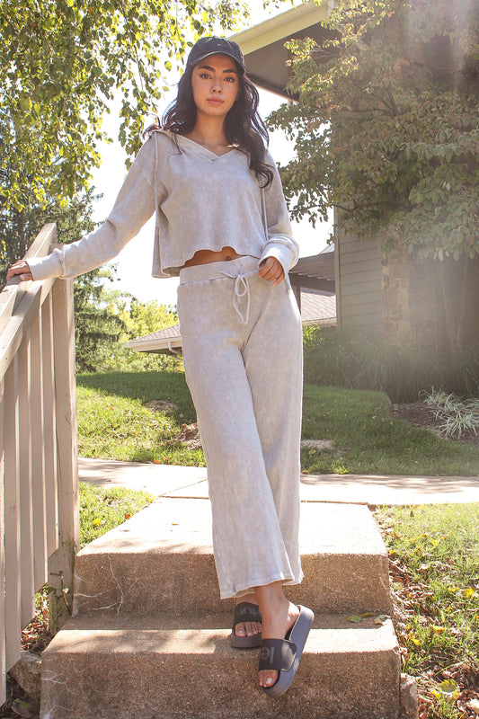 Cozy Mood Pants Heather Grey