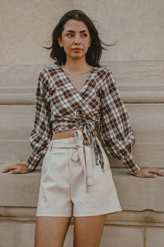 Riley Wrap Top