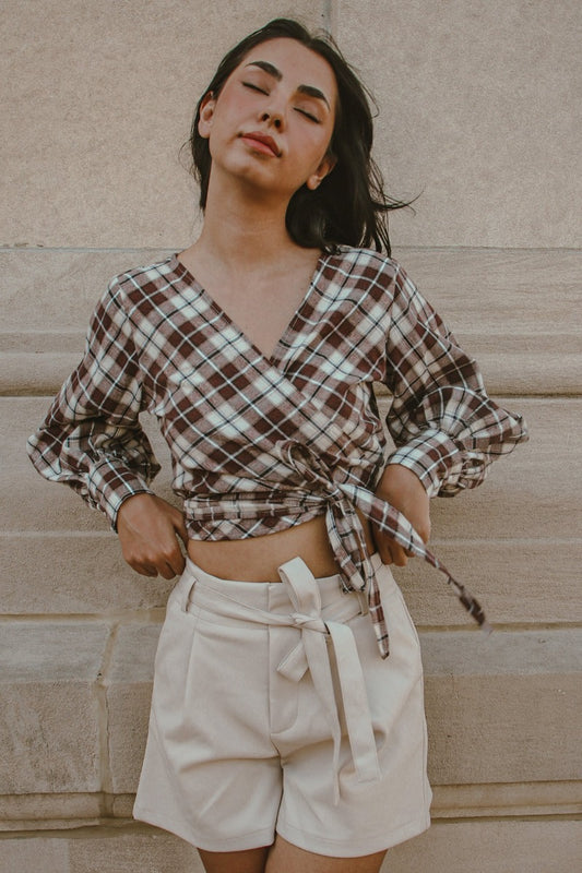 Riley Wrap Top