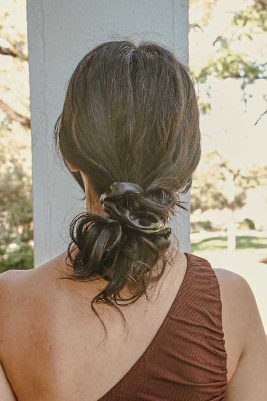 Mia Scrunchie Dark Roast