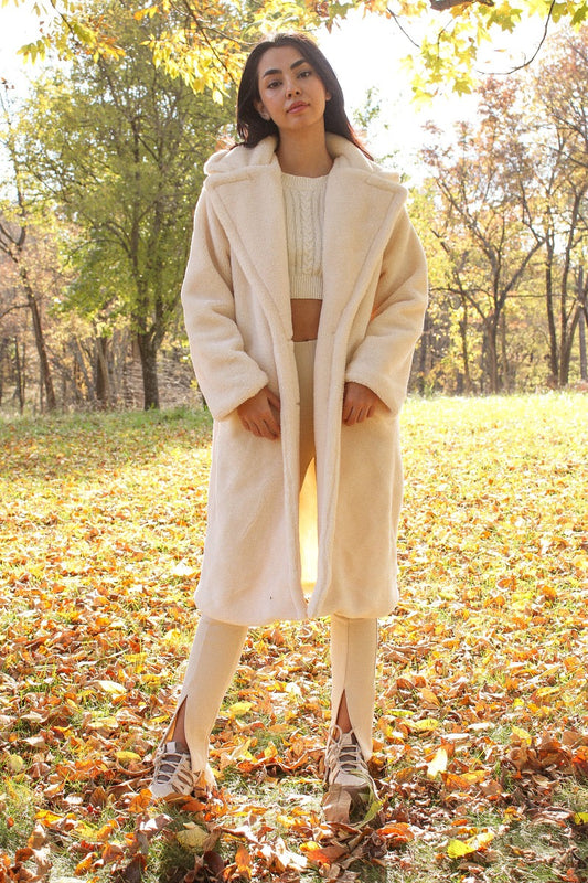Oakley Fur Jacket Ivory